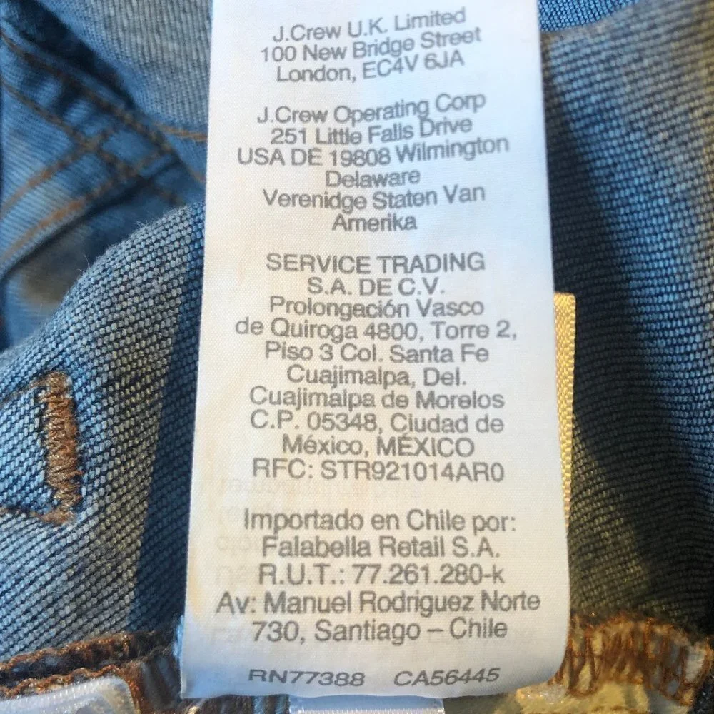 Re-Imagined by J. Crew high-rise skinny jeans sz 27